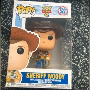 Funko Sheriff Woody Vinyl Figure with Brown Hat